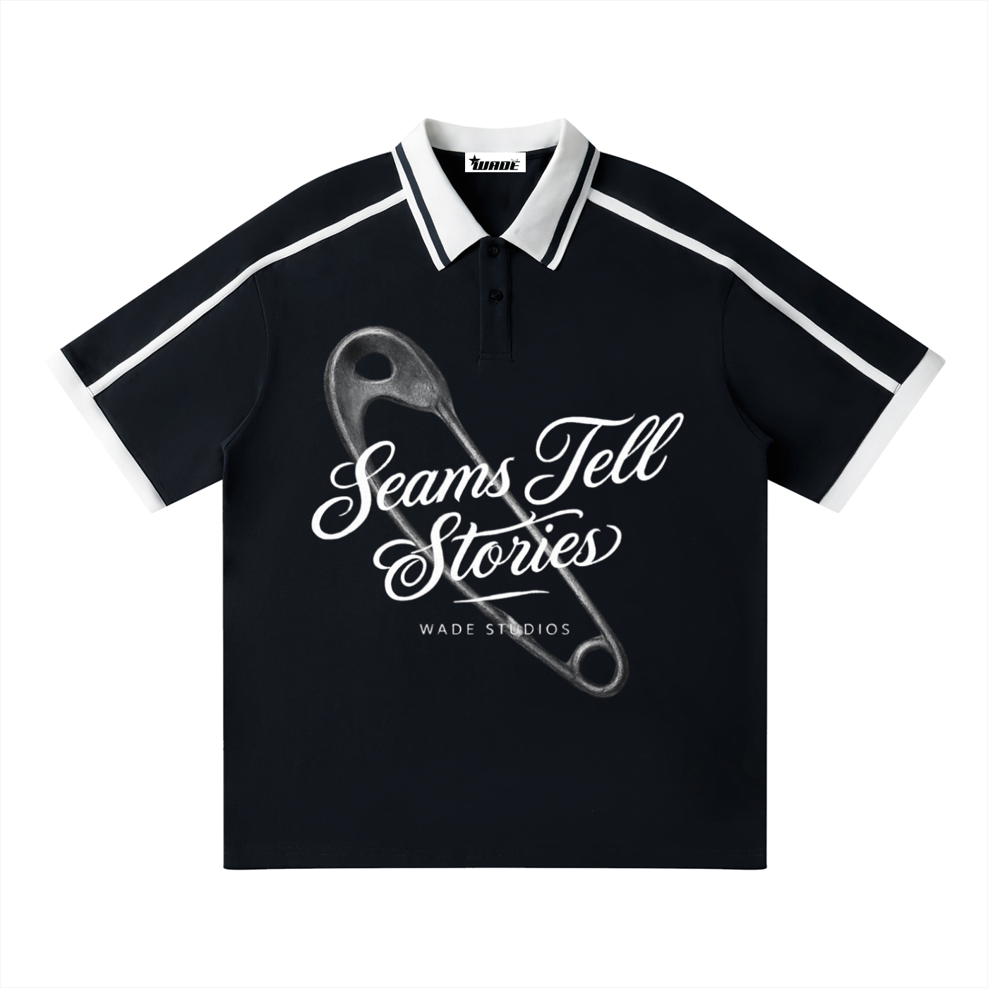 Wade Contrast Piping Polo Shirt