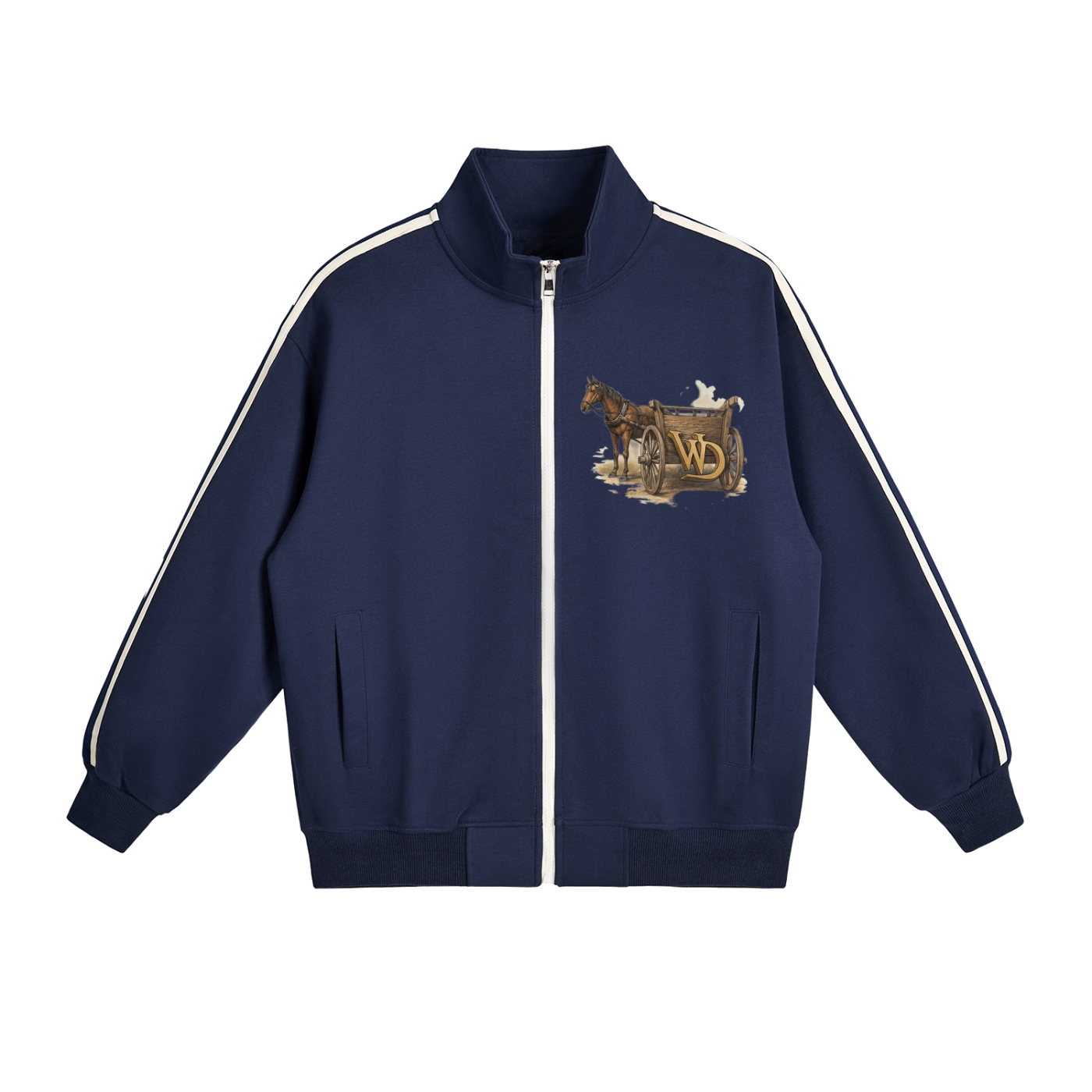 Wade Contrast Side-Stripe Jacket