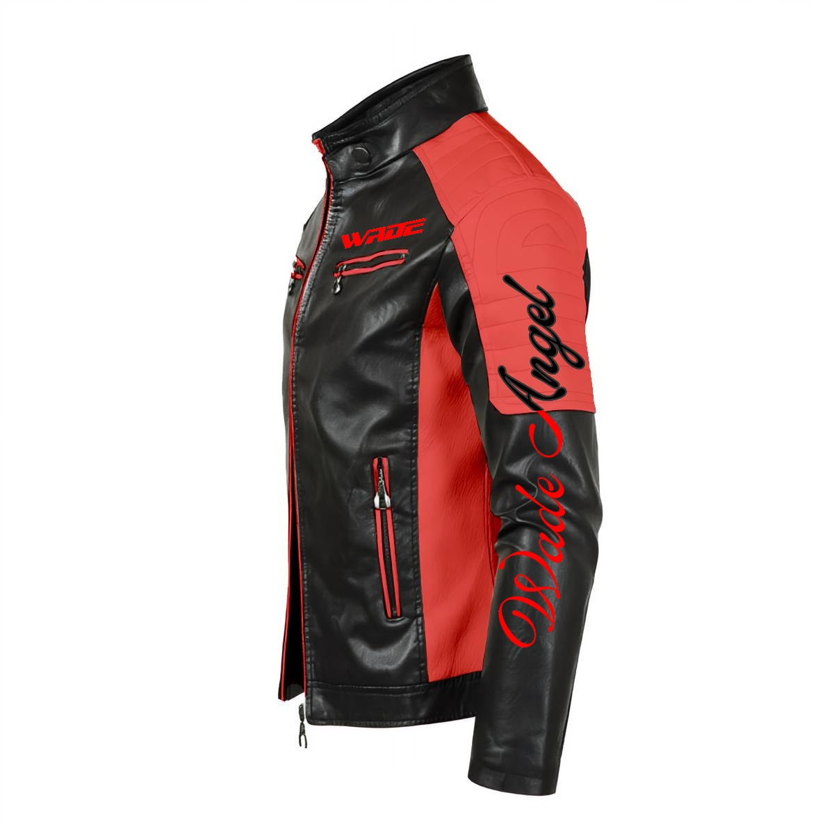 Wade Leather Jacket (RED)