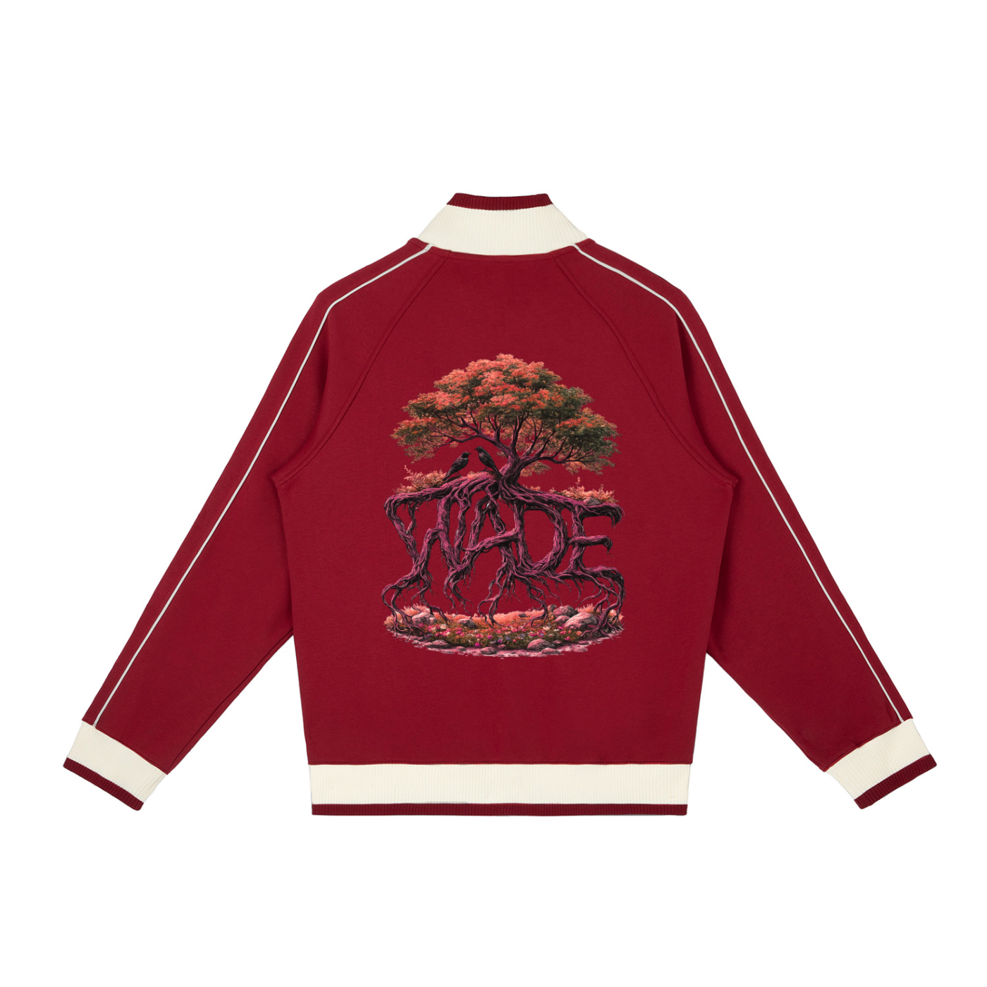 Wade Color Block Zip Track Jacket