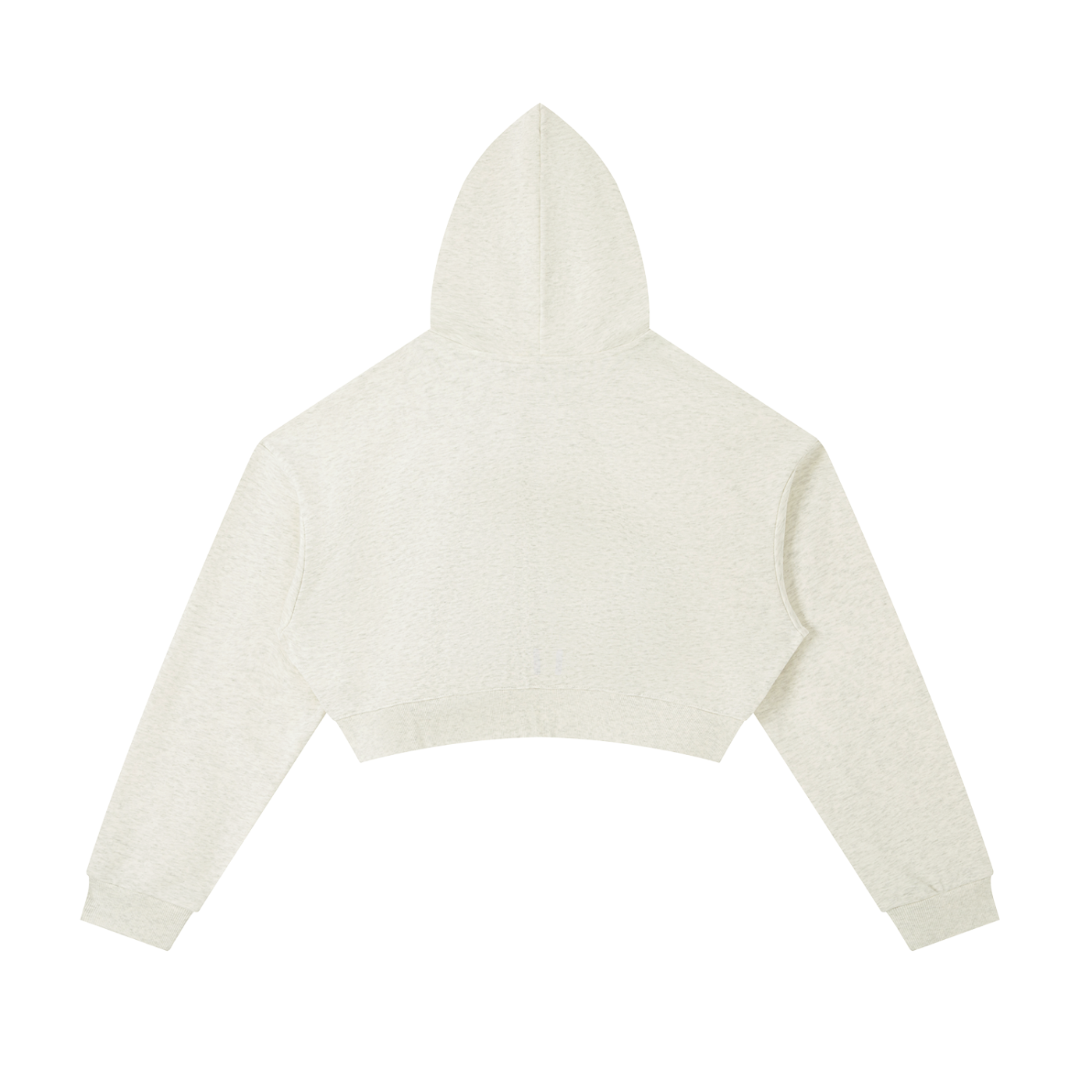 Wade Cropped Zip-Up Hoodie