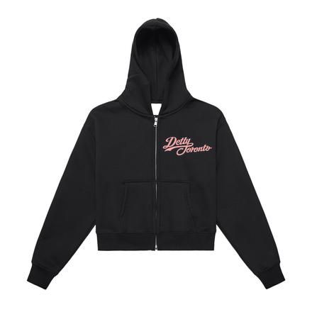 Wade Female Zip-Up Cropped Hoodie