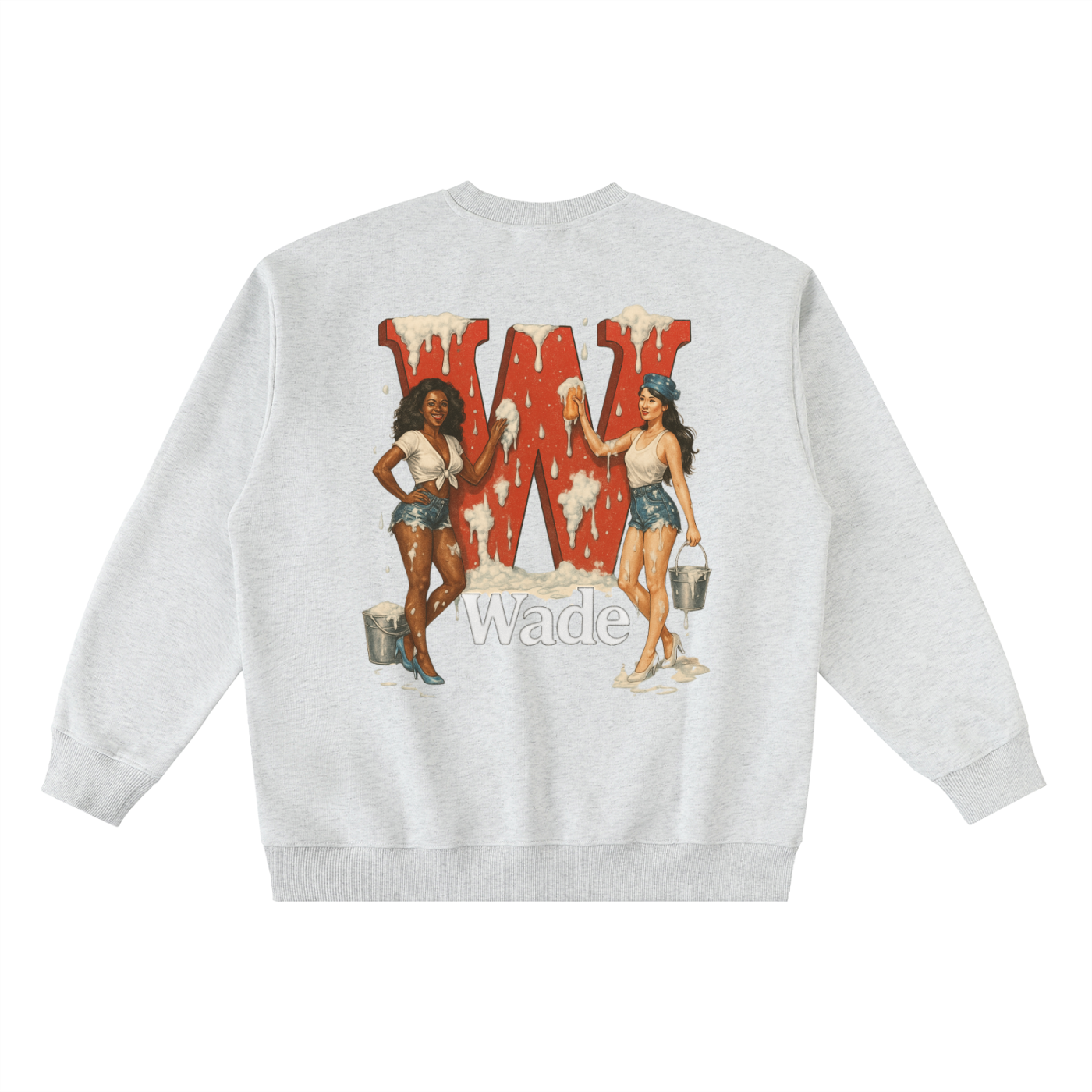 WD Oversized Crewneck Sweatshirt