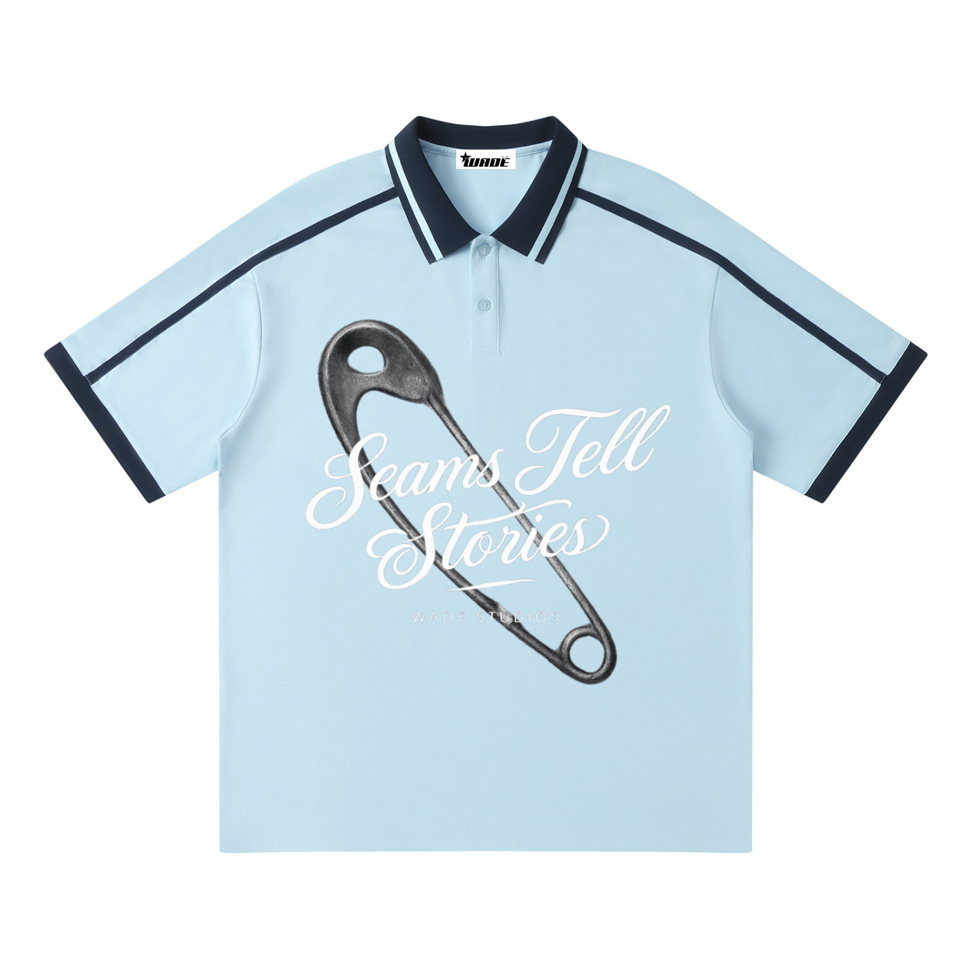 Wade Contrast Piping Polo Shirt