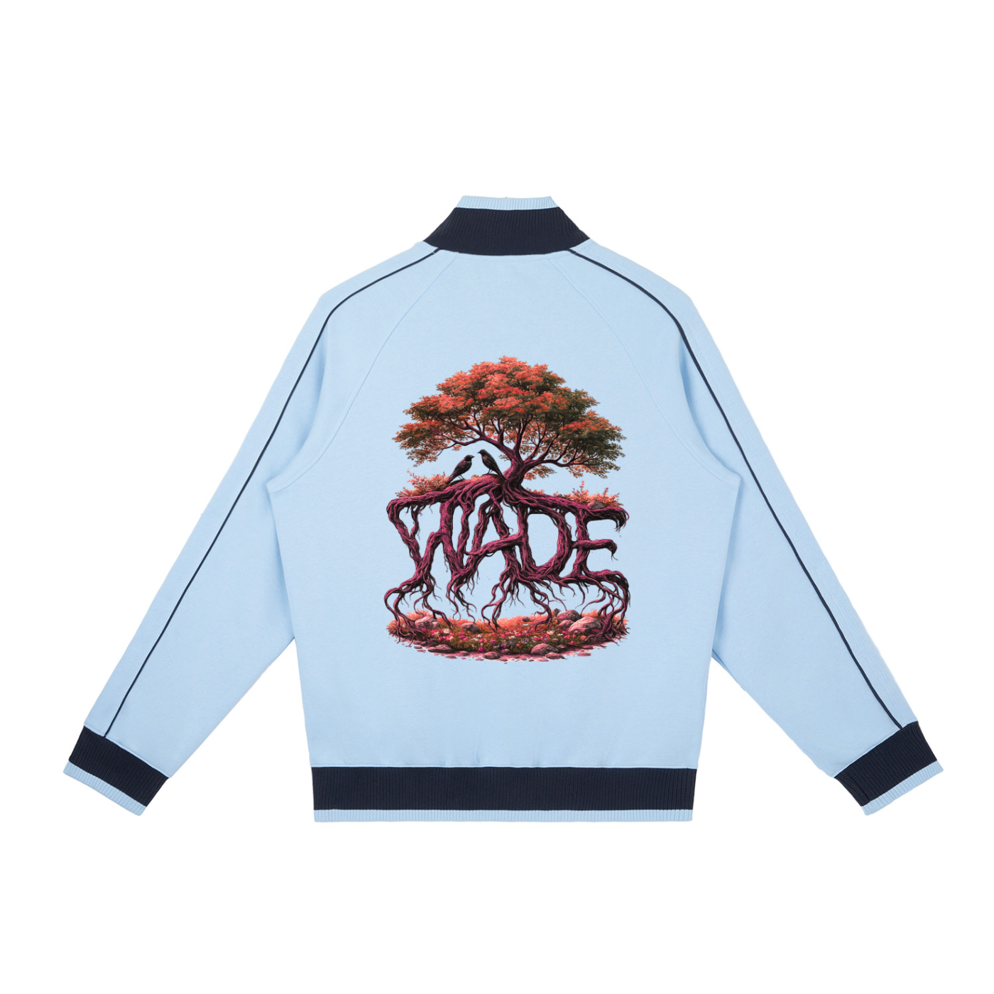 Wade Color Block Zip Track Jacket