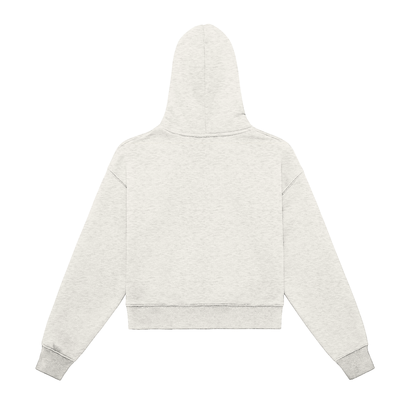 Wade Fleeced Zip-Up Cropped Hoodie
