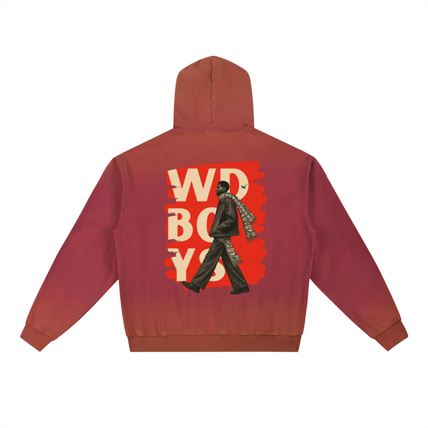 Wade Gradient Vintage Washed Hoodie