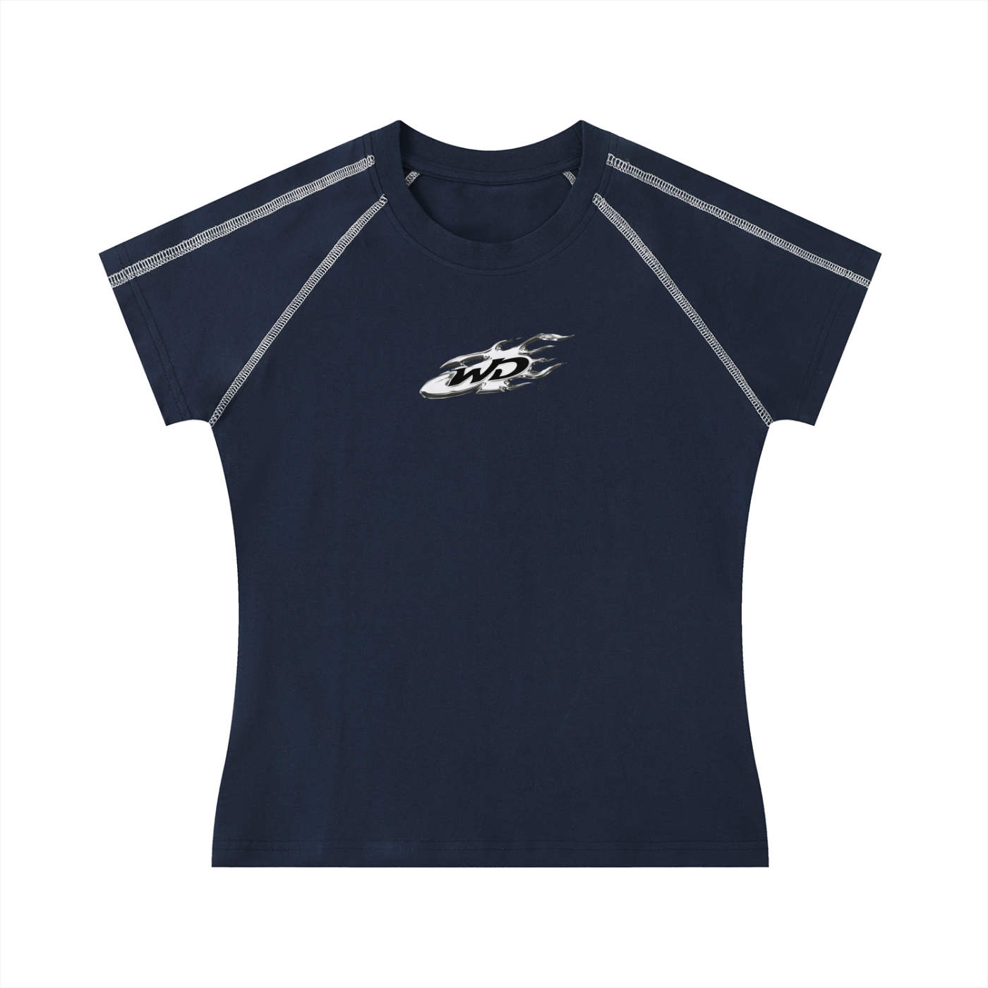 Women's Contrast Stitch T-Shirt