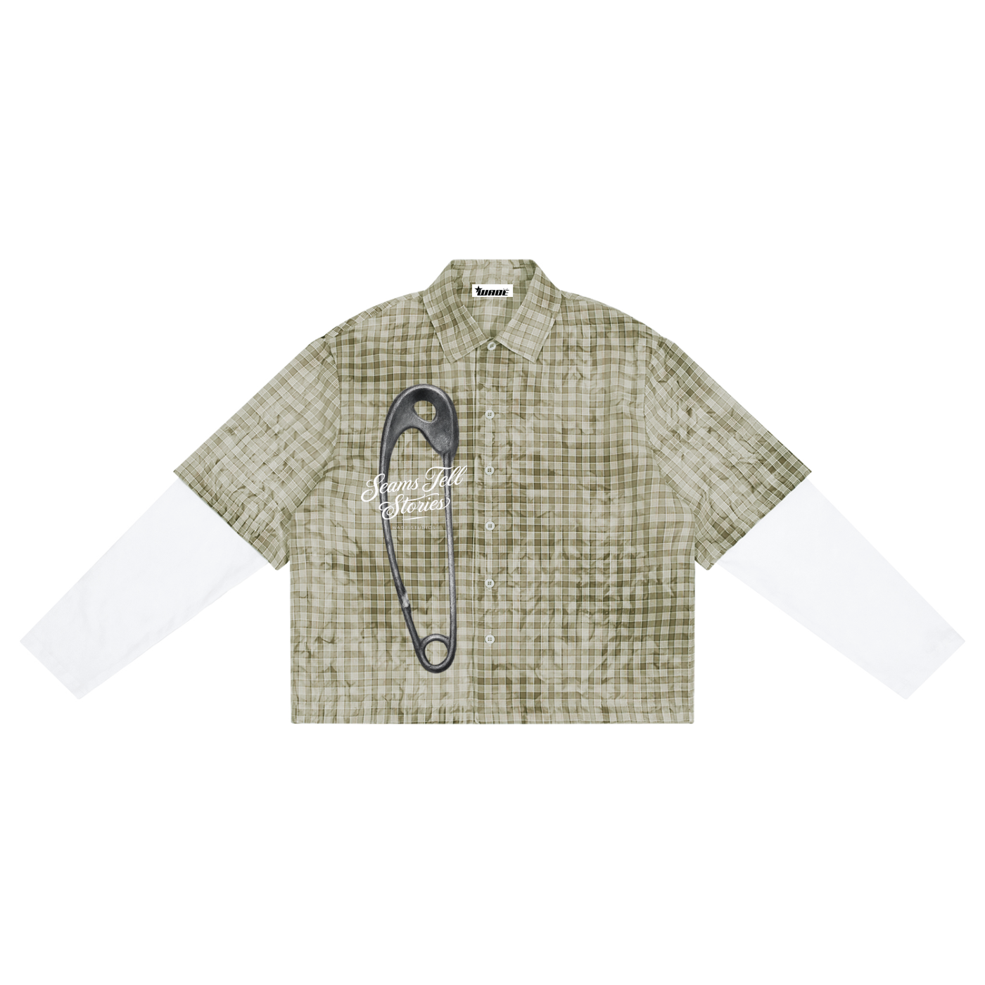 Wade Vintage Wash Plaid Short Sleeve Shirt