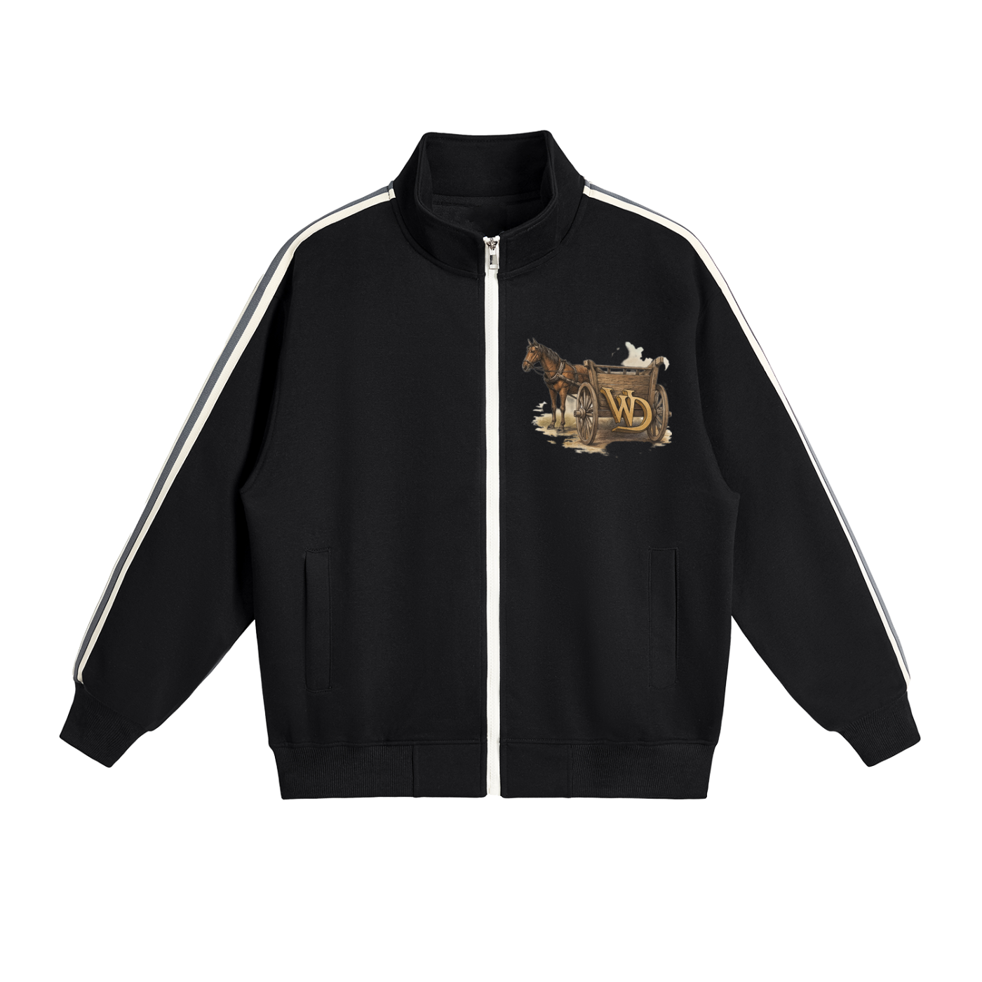 Wade Contrast Side-Stripe Jacket