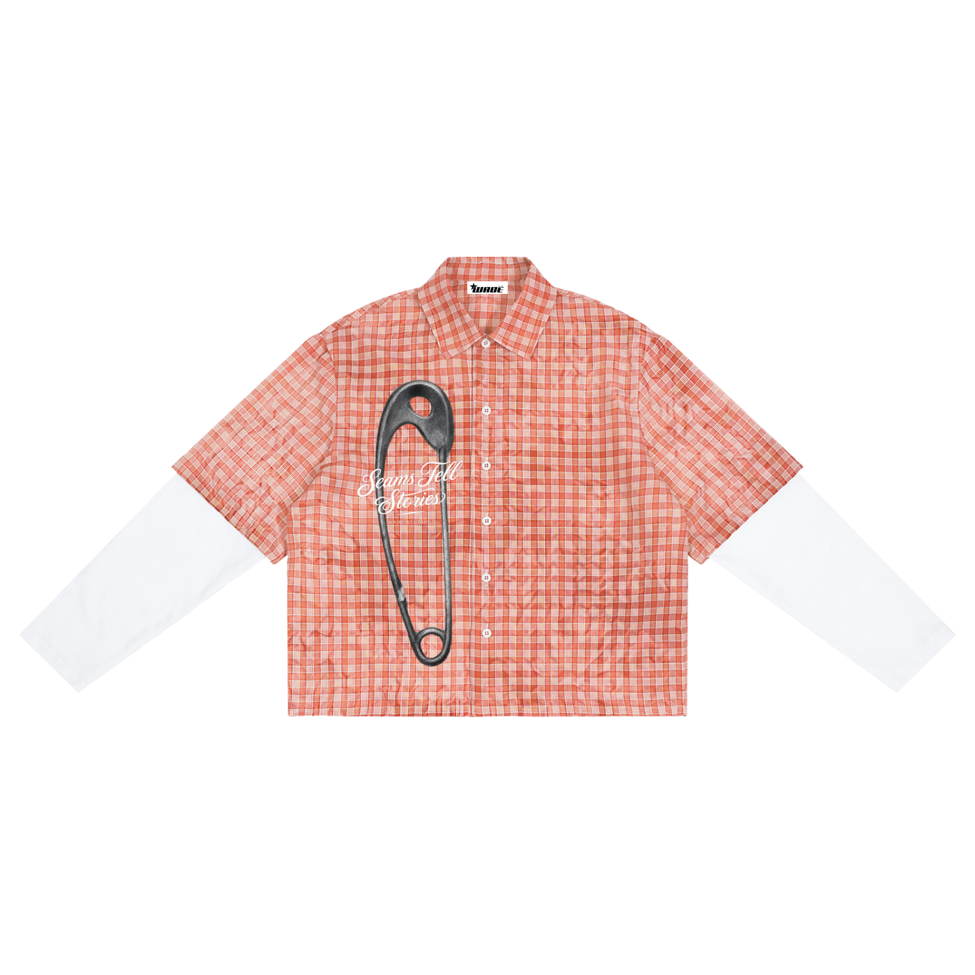 Wade Vintage Wash Plaid Short Sleeve Shirt
