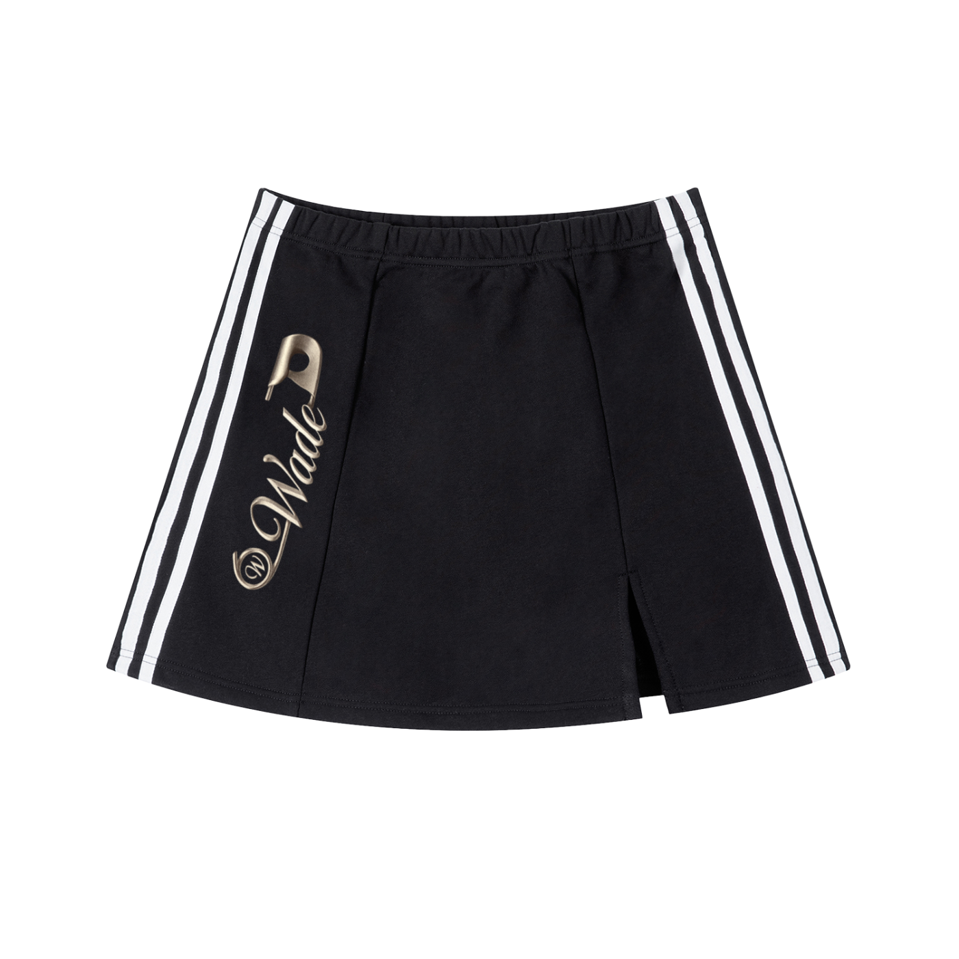 Wade Side Stripe Slit Skirt