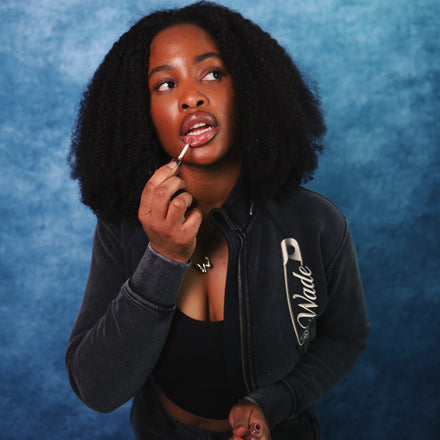 Wade Vintage Washed Cropped Fleece Hoodie