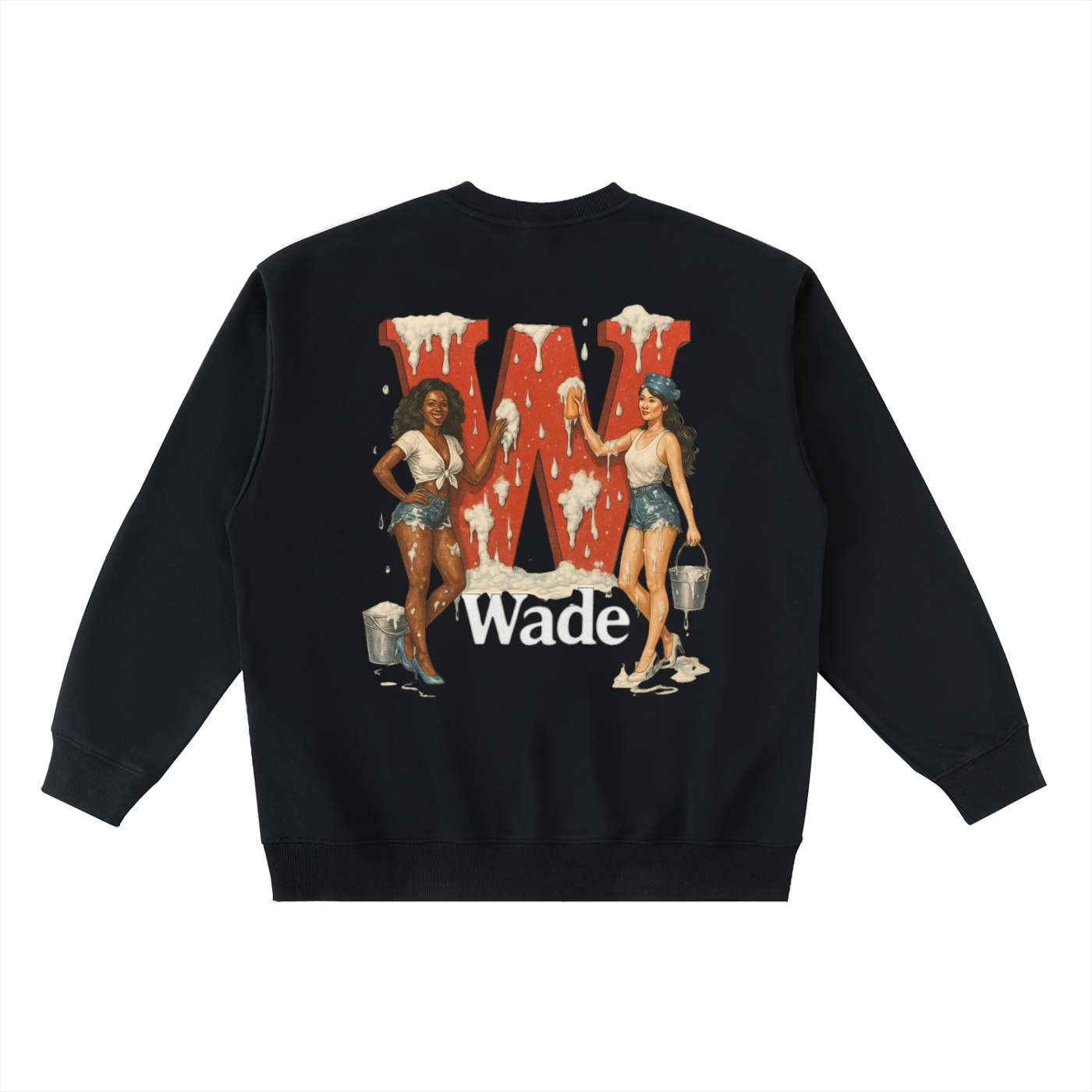 WD Oversized Crewneck Sweatshirt
