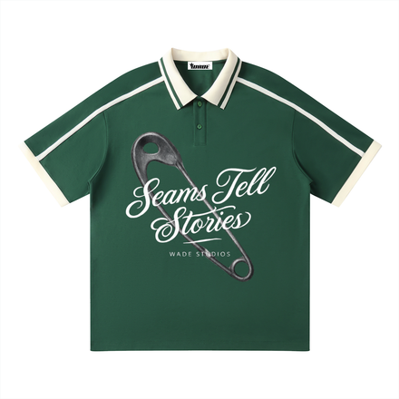Wade Contrast Piping Polo Shirt