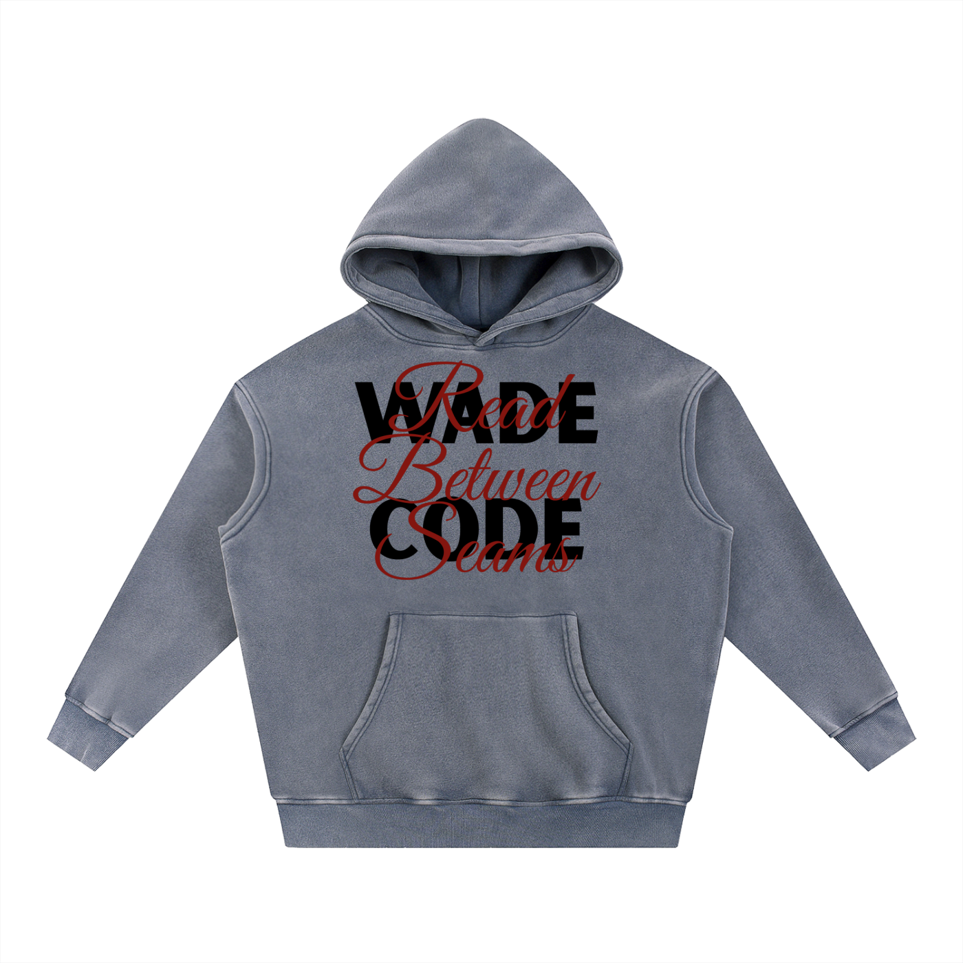 Wade Snow-Wash Oversize Hoodie