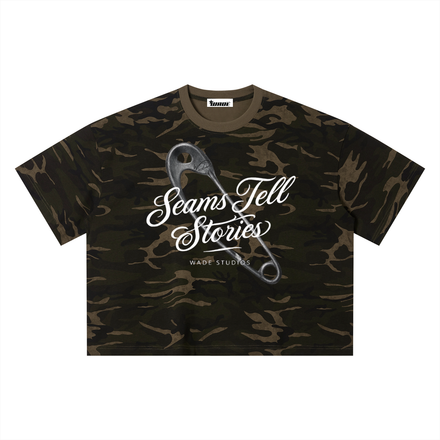 Wade Camo T-Shirt (Boxy Fit)