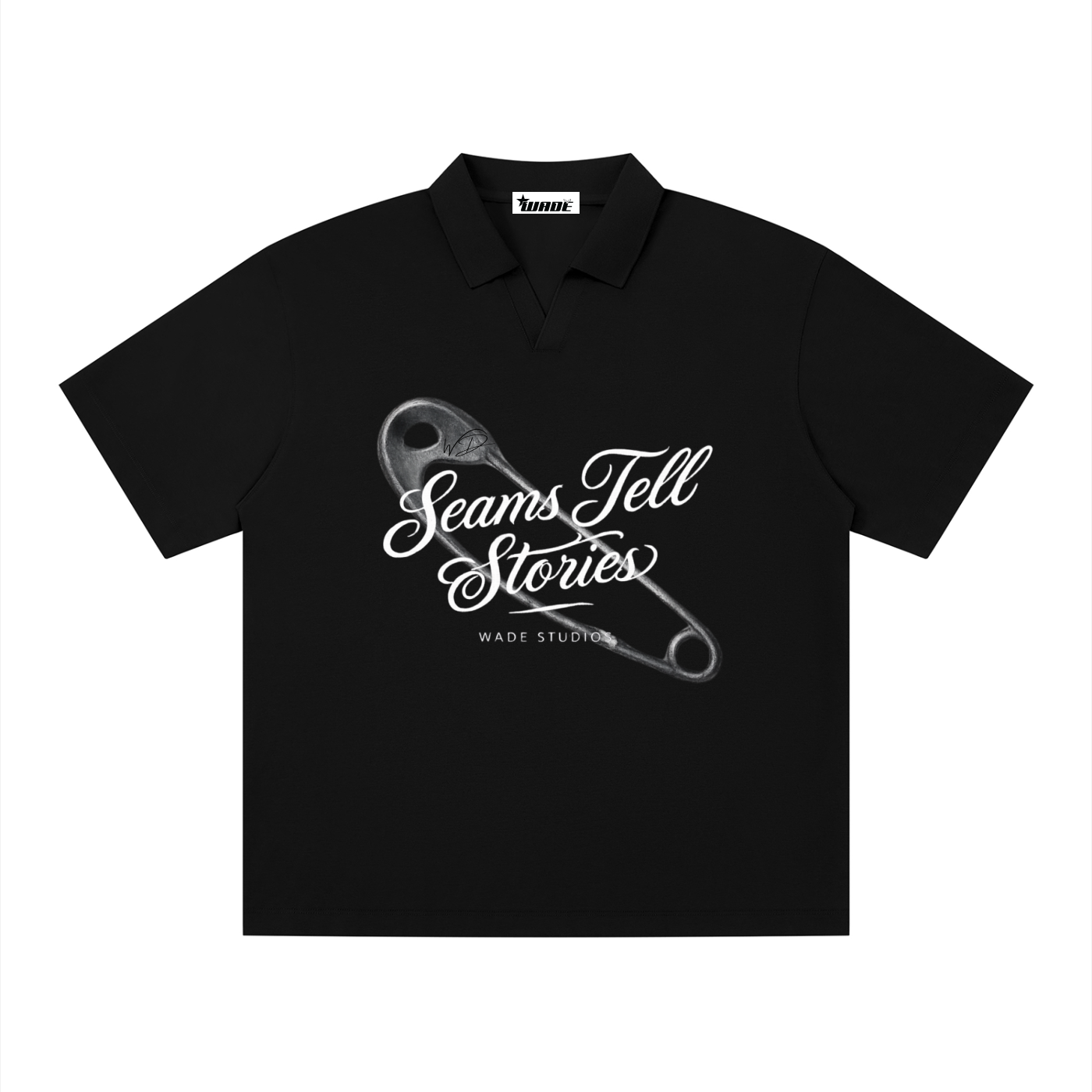 Drop Shoulder Polo Shirt