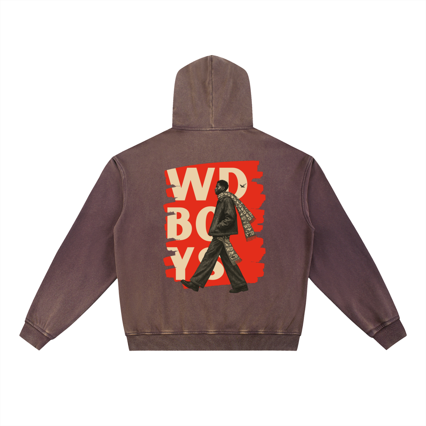 Wade Gradient Vintage Washed Hoodie