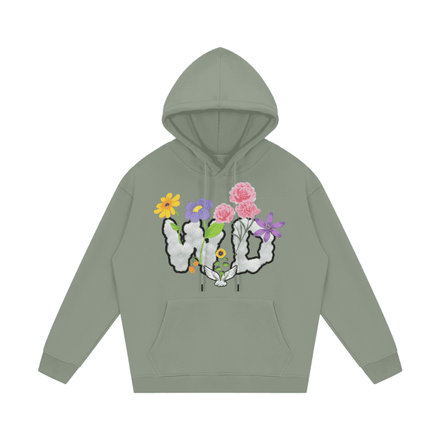 Wade FLWR Streetwear Fleece Hoodie (Regular Fit)