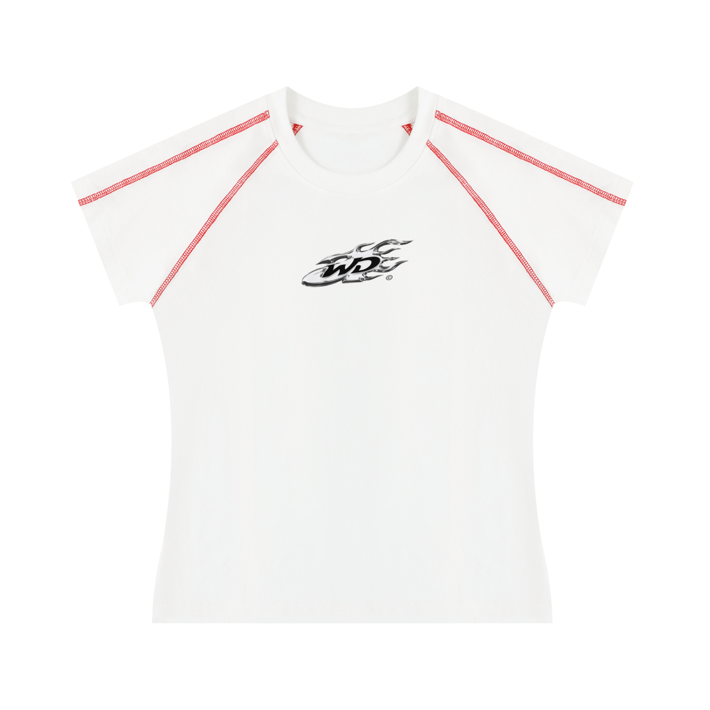 Women's Contrast Stitch T-Shirt
