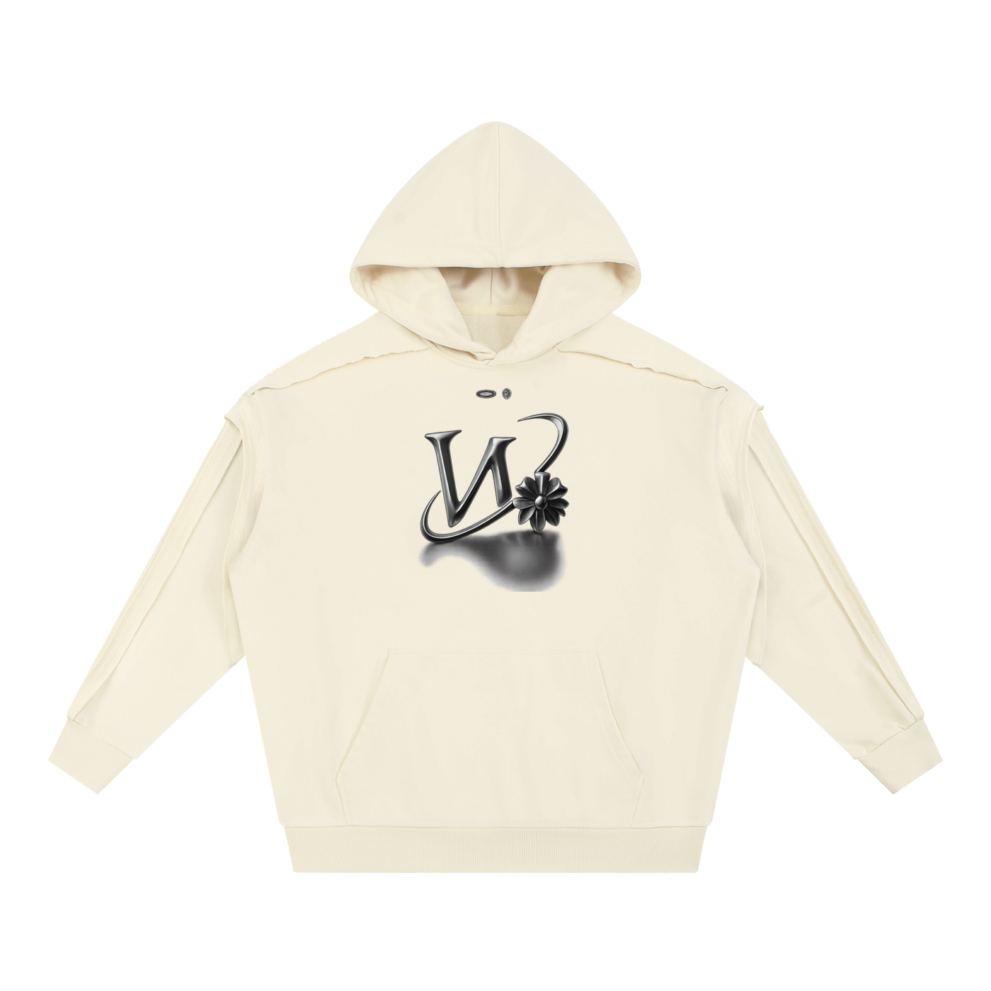 Wade Contrast Tape Double Layered Hoodie