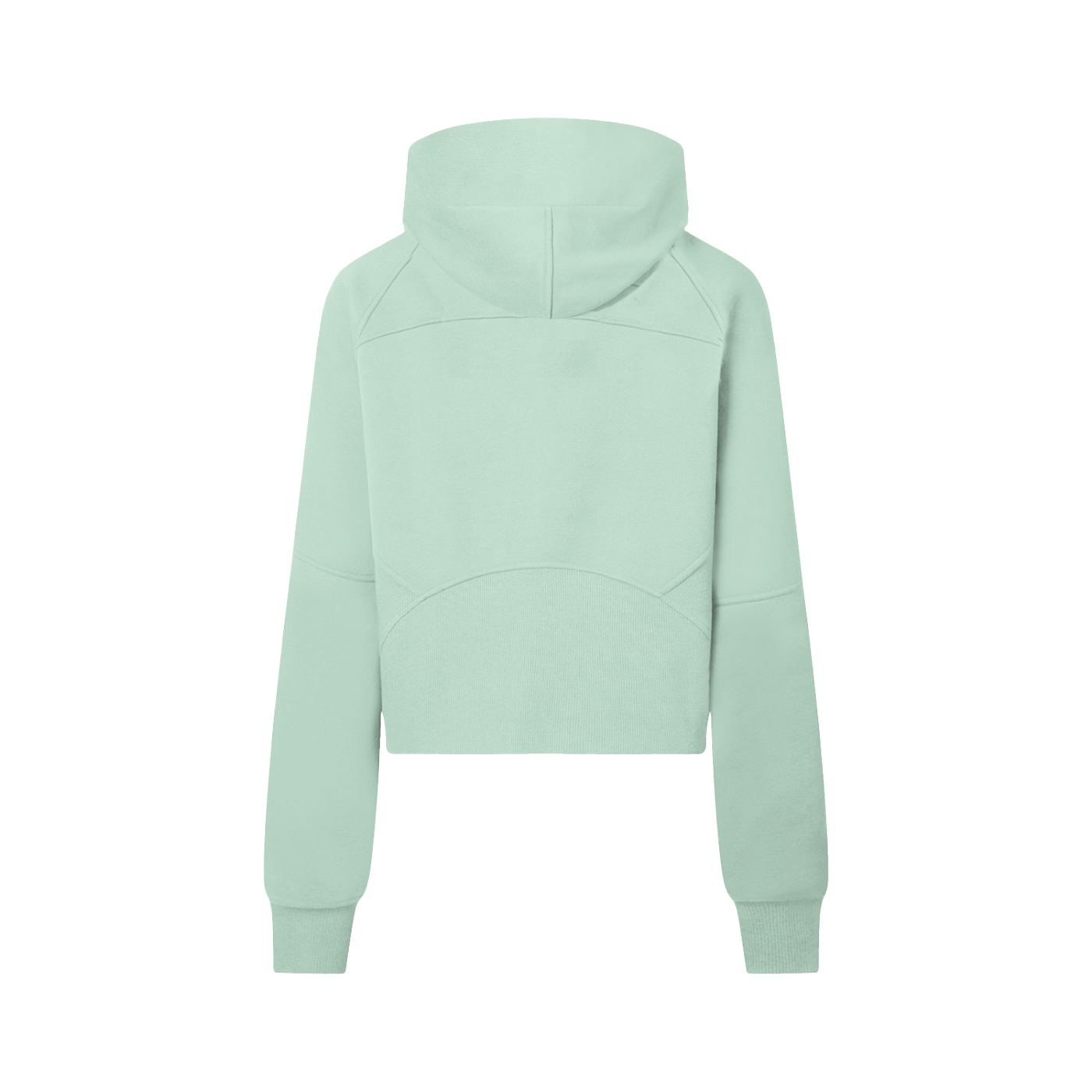 Wade Cropped Half-Zip Hoodie