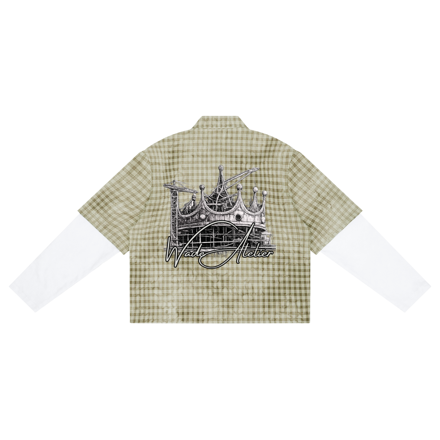 Wade Vintage Wash Plaid Short Sleeve Shirt