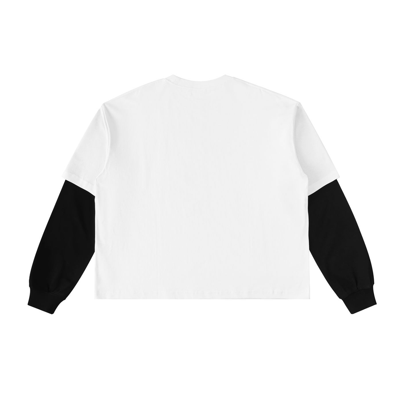 WD Layered Sleeve Cotton T-Shirt