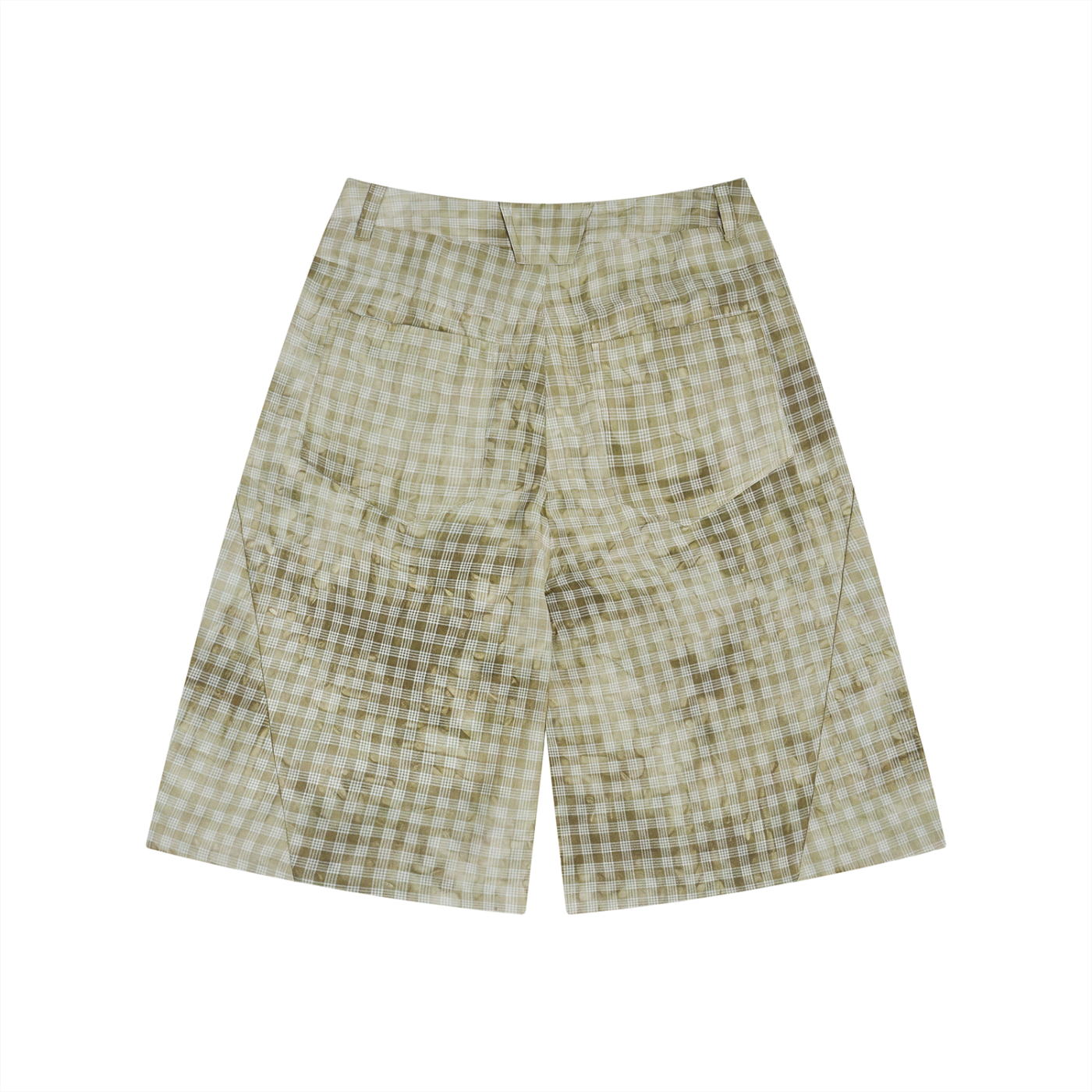 Wade Vintage Wash Plaid Shorts