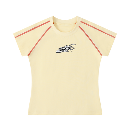 Women's Contrast Stitch T-Shirt