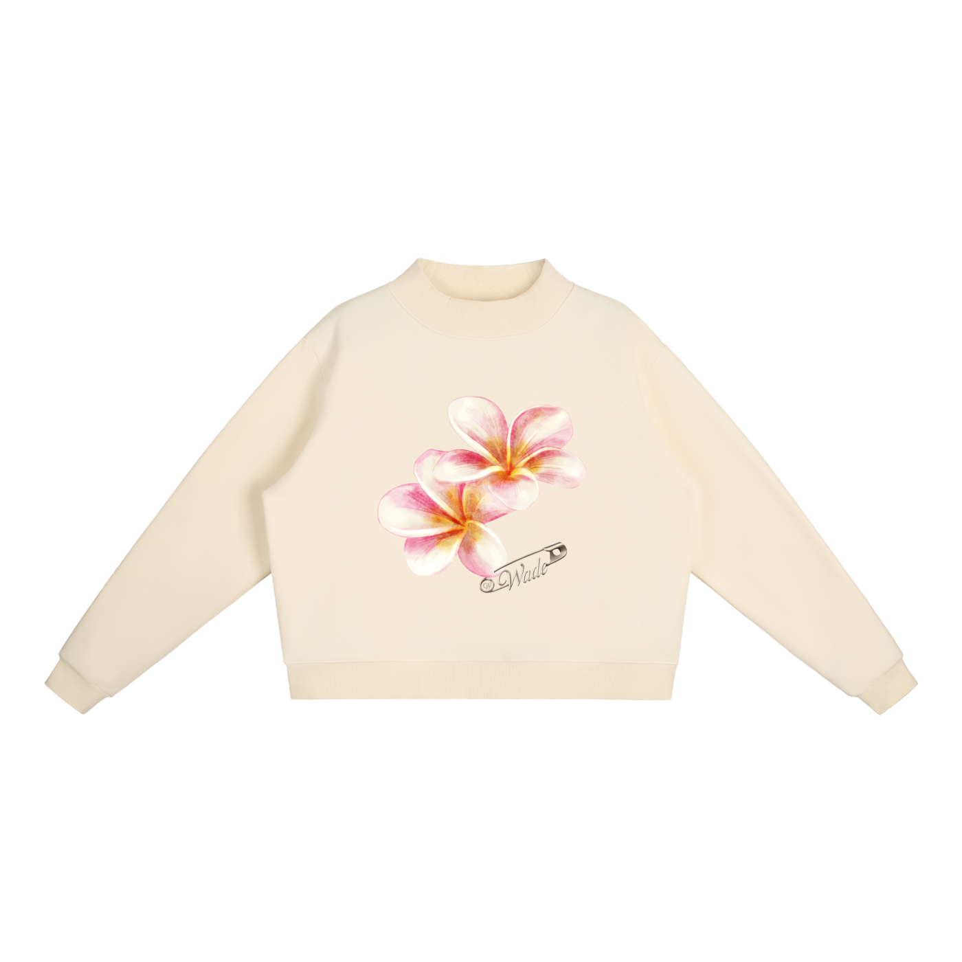 Wade Mock-Neck Crew Sweatshirt