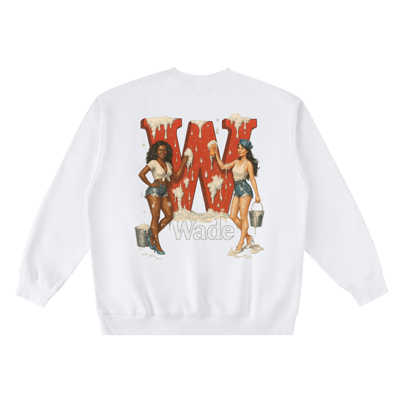 WD Oversized Crewneck Sweatshirt