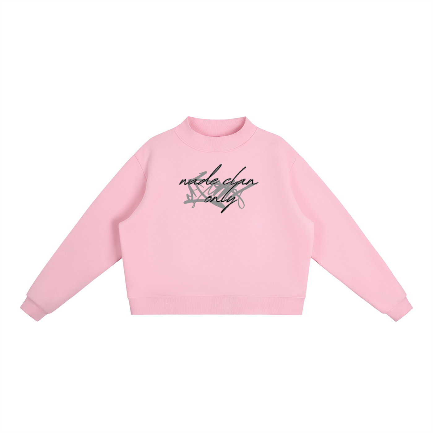 Wade Fleece Mock-Neck Sweatshirt