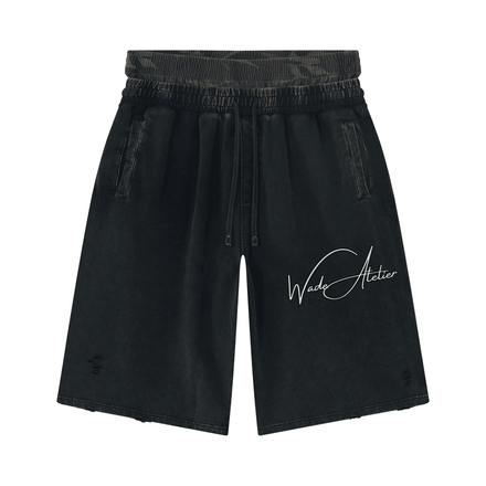 Wade Distressed Wide Leg Shorts