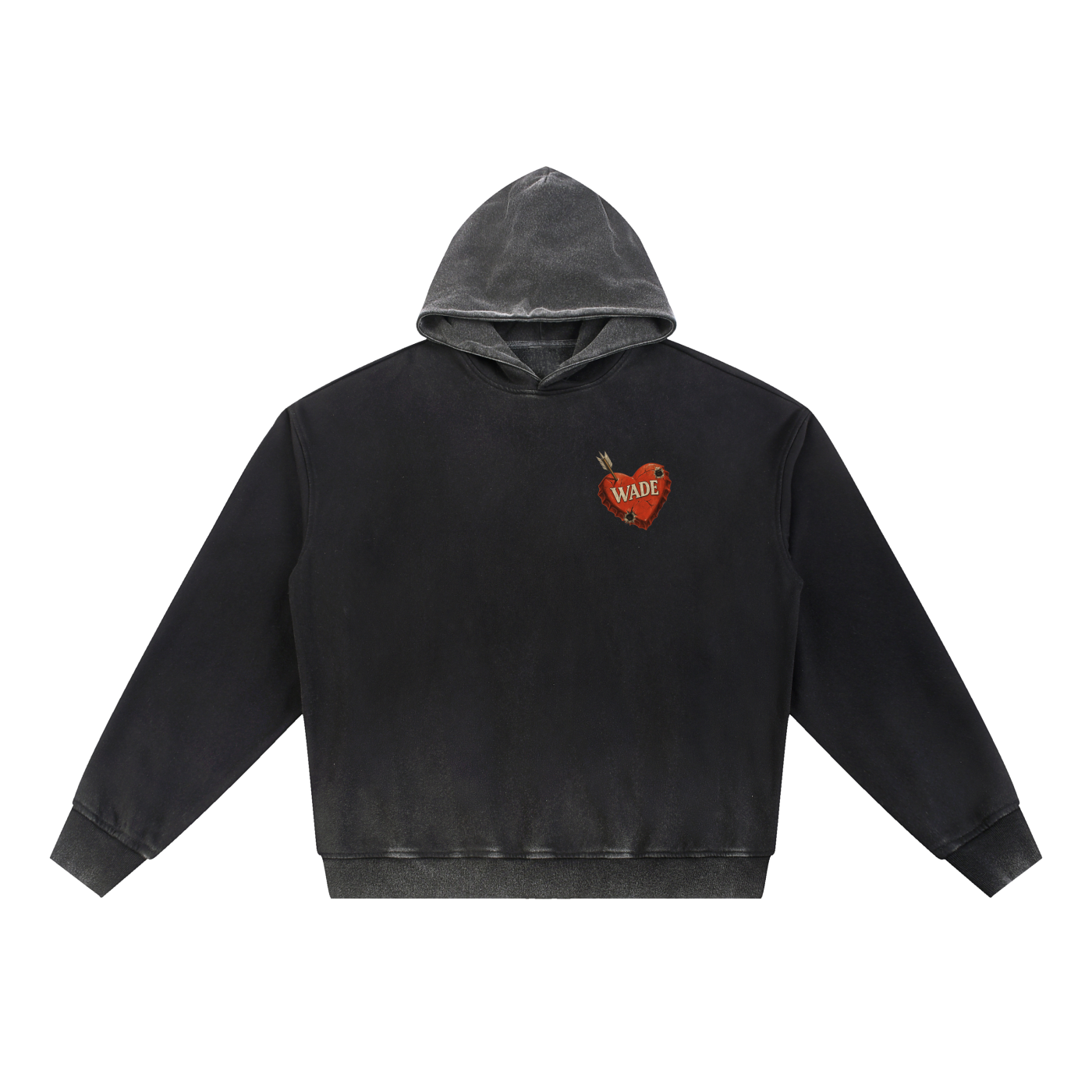 Wade Gradient Vintage Washed Hoodie