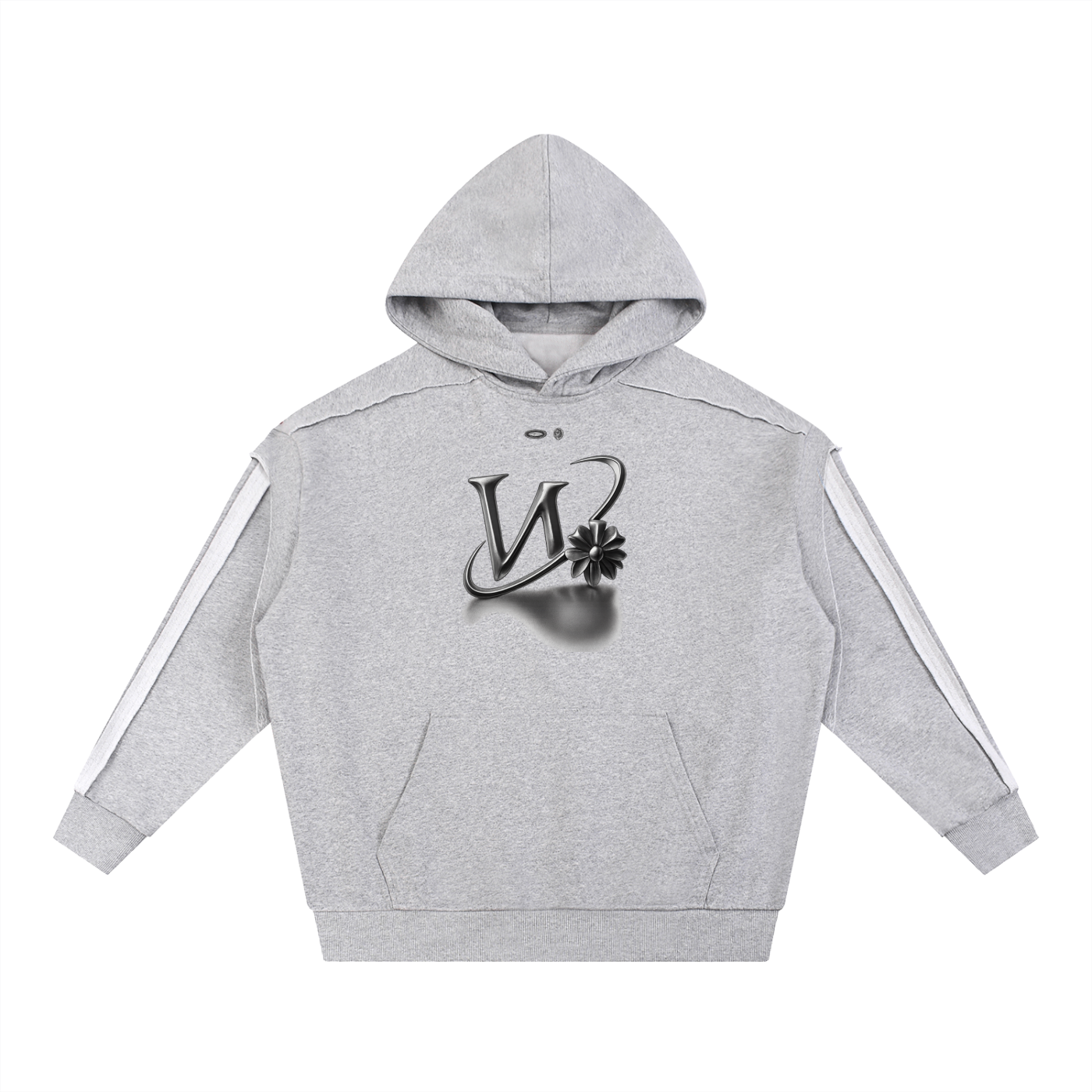 Wade Contrast Tape Double Layered Hoodie