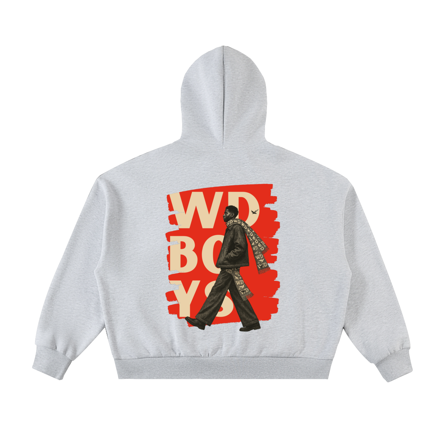 Wade Full-Zip Boxy Hoodie