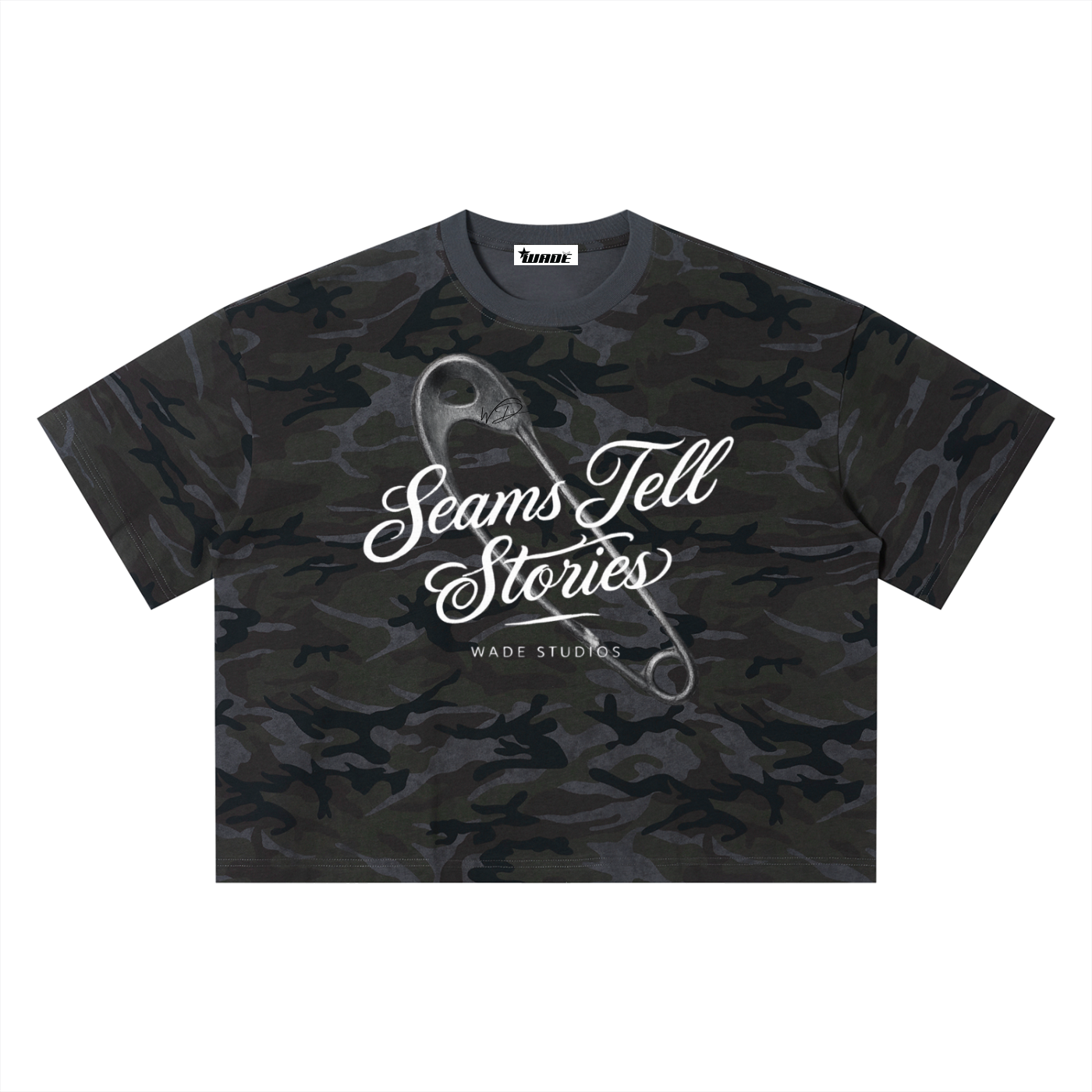 Wade Camo T-Shirt (Boxy Fit)