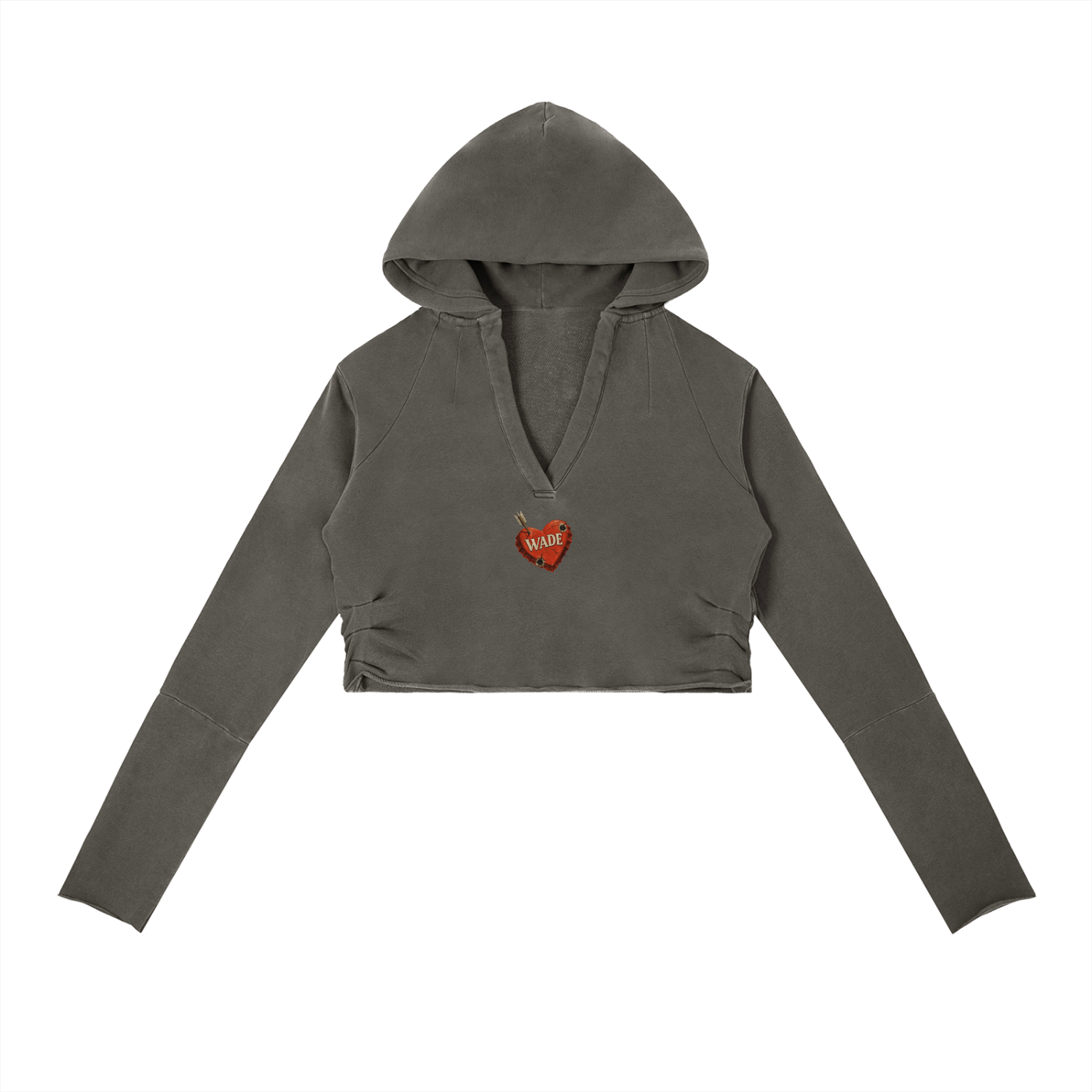Wade Vintage Raw Edge Hoodie