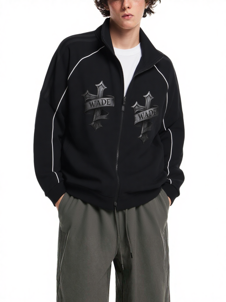 Wade Reflection Striped  Jacket