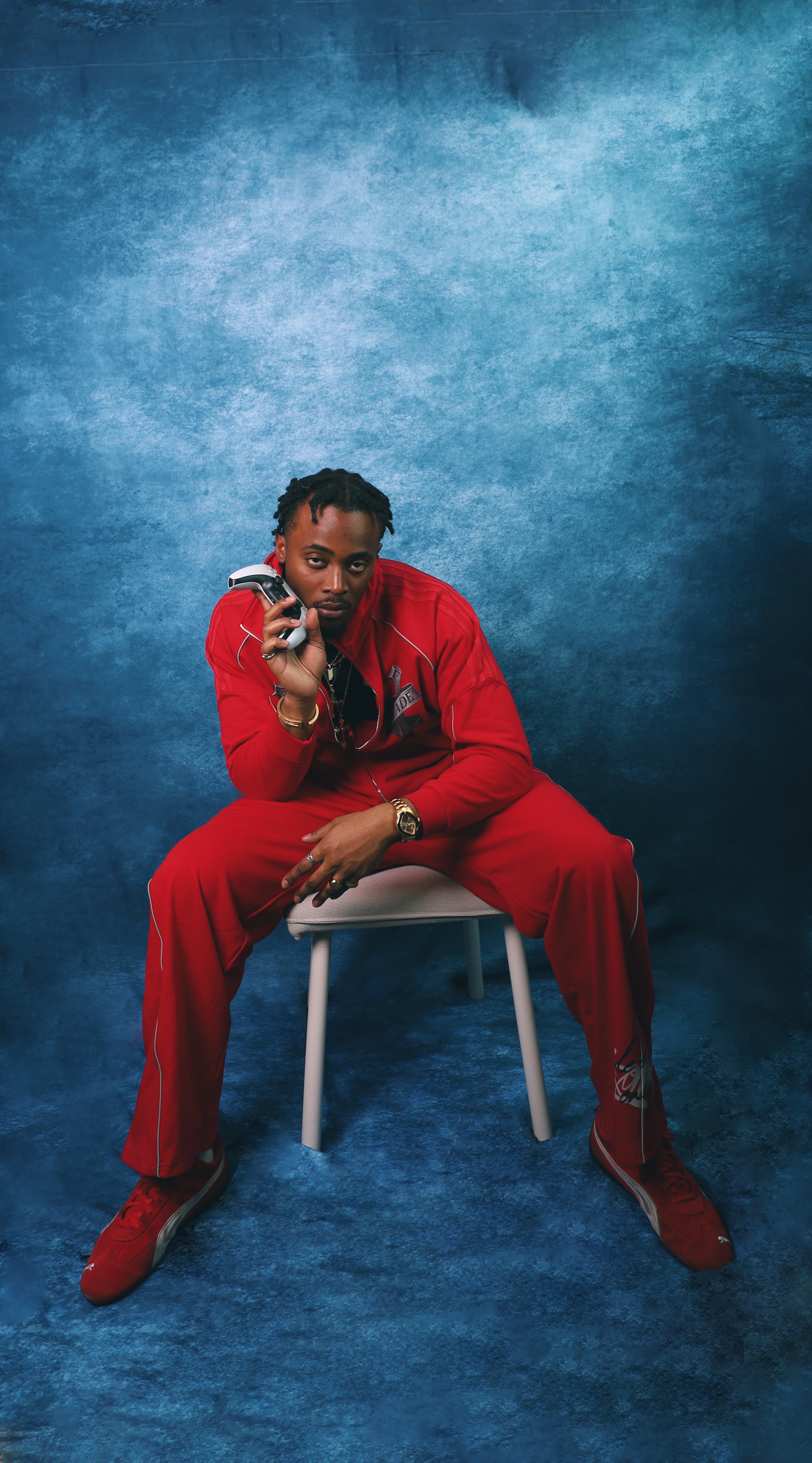 Wade Reflection Striped  Jacket