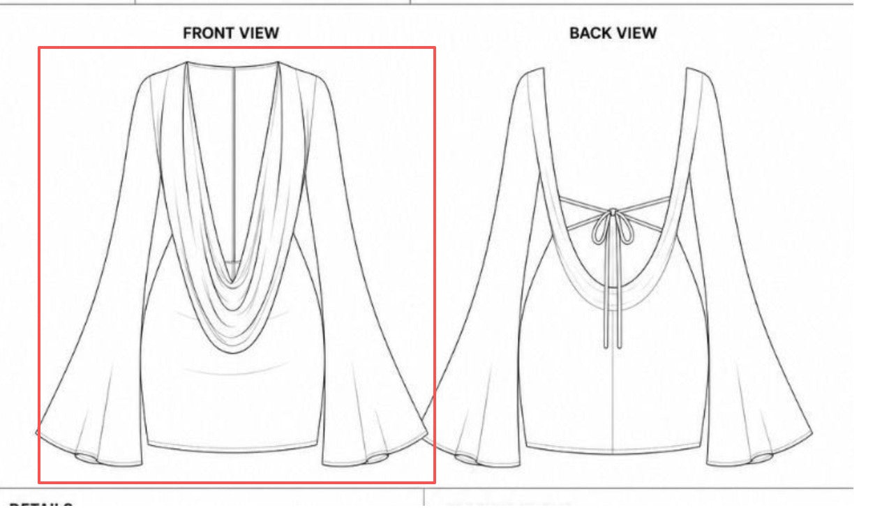 (Final Version in Progress) Bodycon Dress (Black)
