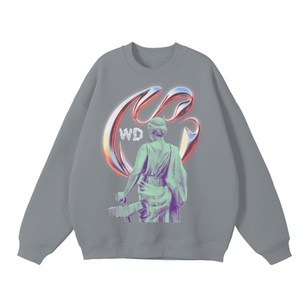 Warrior Solid Color Fleece Pullover (Regular Fit)