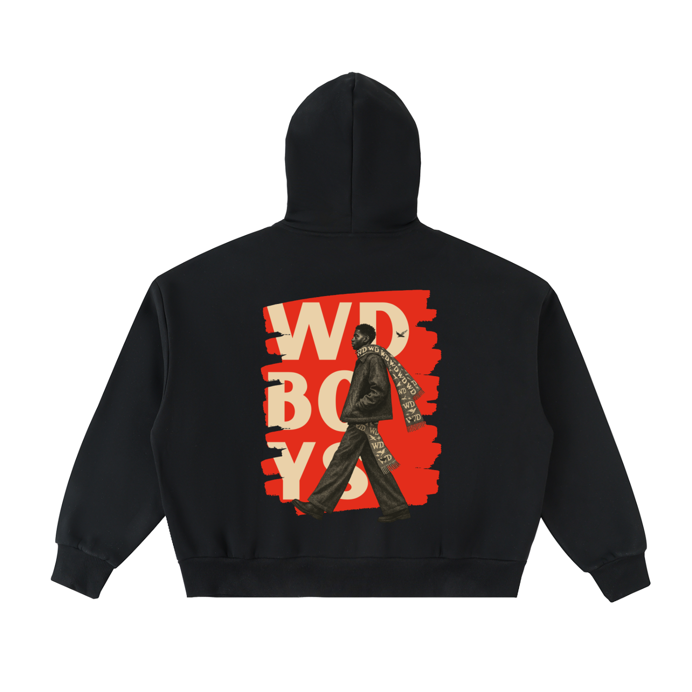 Wade Full-Zip Boxy Hoodie