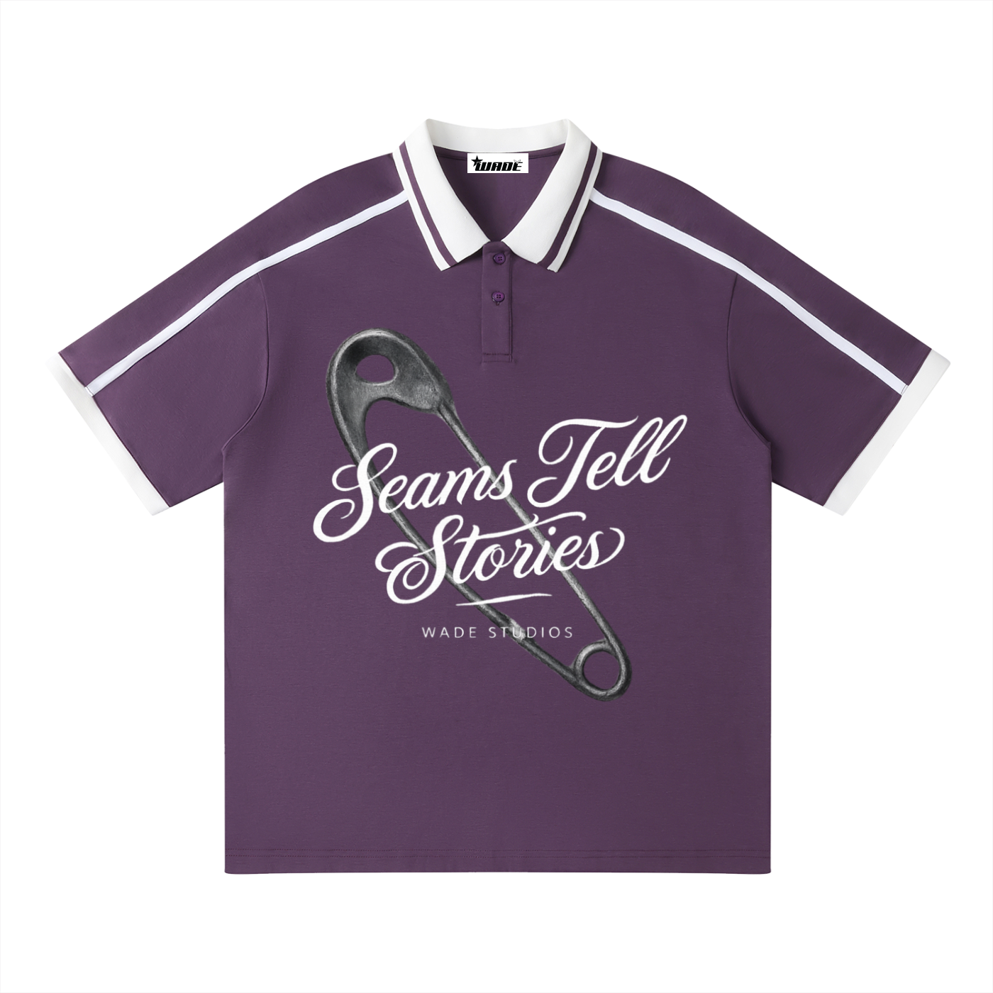 Wade Contrast Piping Polo Shirt