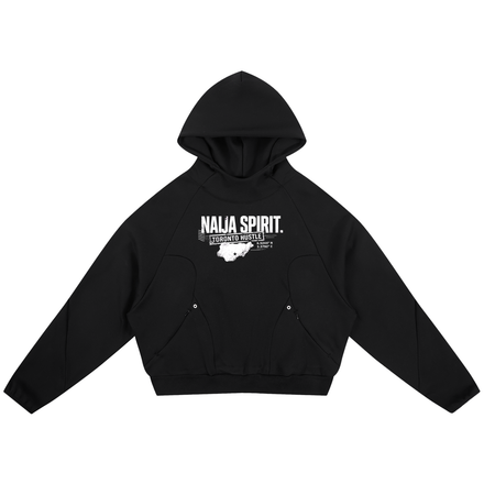 (premium) Curved Stitch Hoodie 350 g/m²)