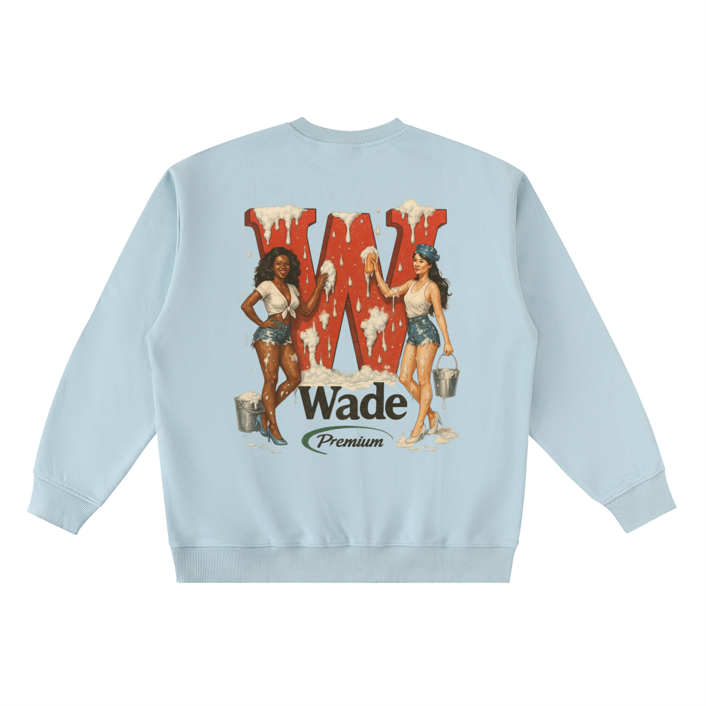 Wade Oversized Crewneck Sweatshirt