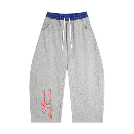Wade Plaid Waistband Sweatpants (Barrel Fit)