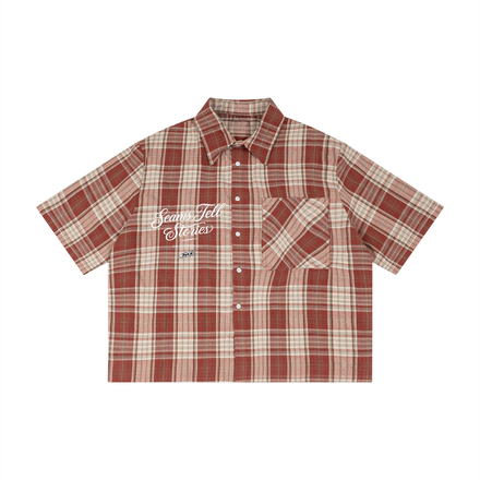 Plaid Shirt  (Boxy Fit)